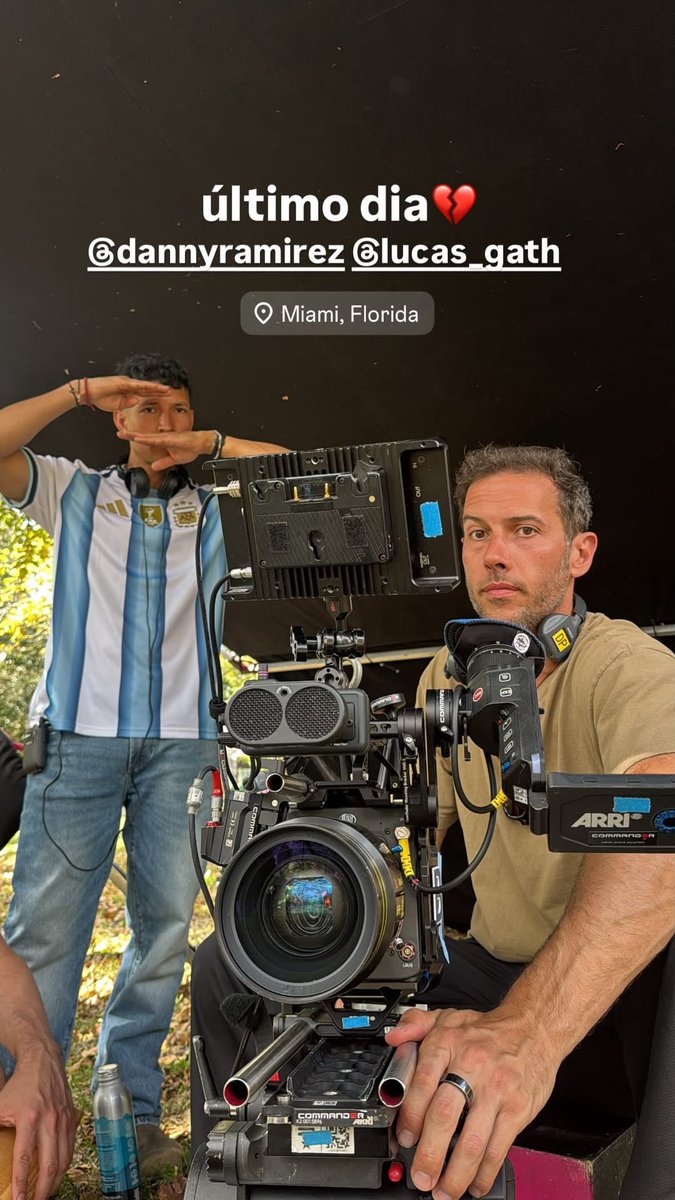 Maia Reficco via Instagram Stories — “last day 💔”