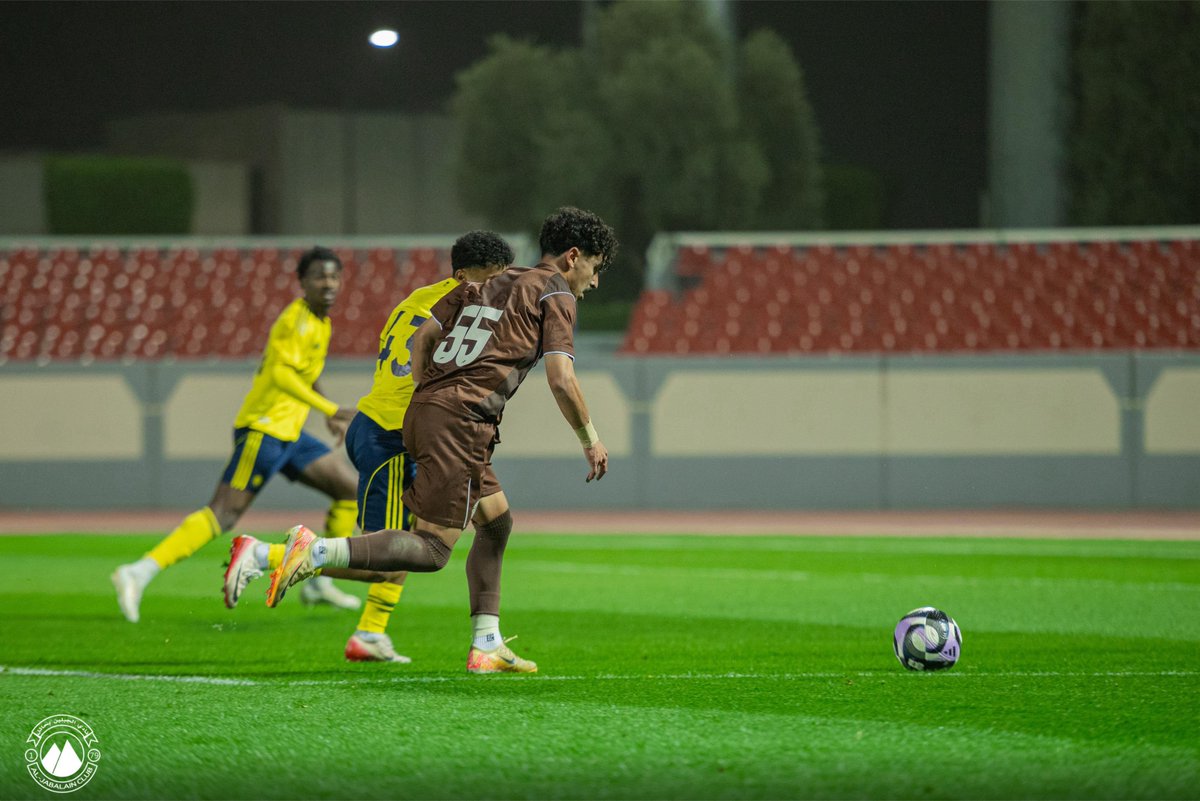 aljabalainFC's tweet photo. ⚽️ 🤎 

#الجبلين | #فارس_الشمال 
#دوري_جوي_للنخبةU21  | #الجبلين_النصر https://t.co/LzlXCq8L5d