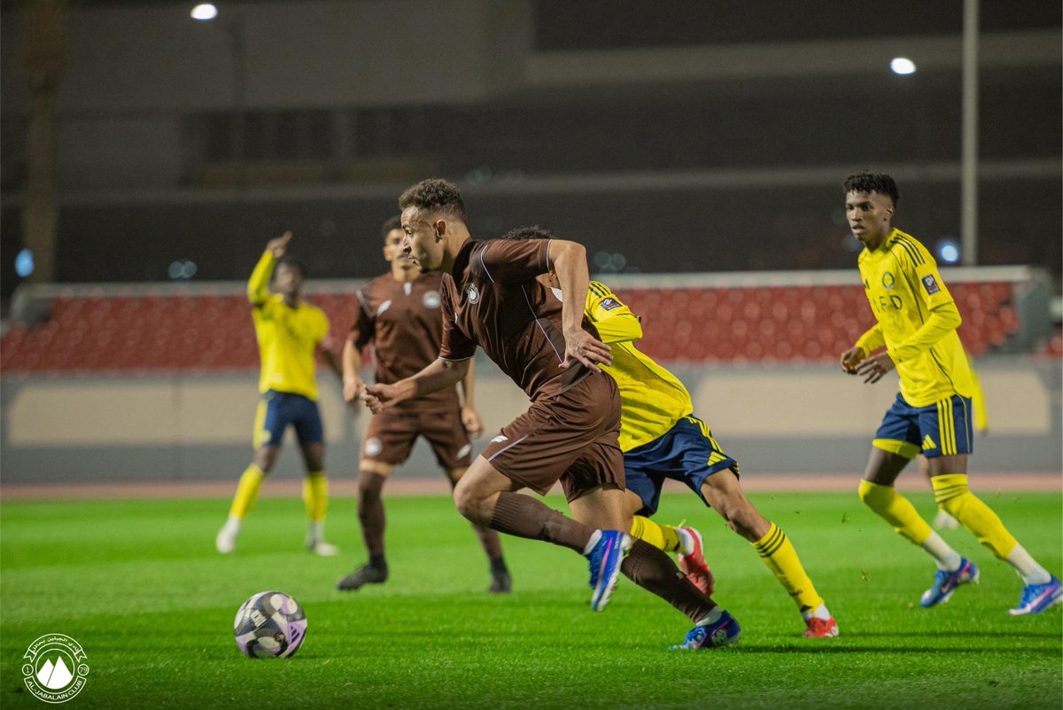 aljabalainFC's tweet photo. ⚽️ 🤎 

#الجبلين | #فارس_الشمال 
#دوري_جوي_للنخبةU21  | #الجبلين_النصر https://t.co/LzlXCq8L5d