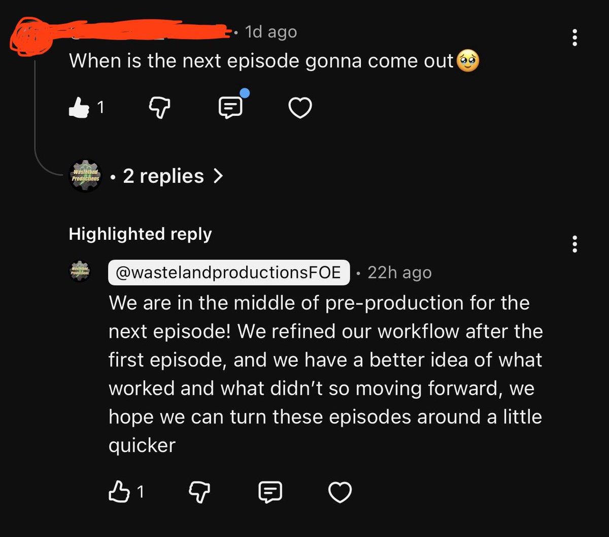 Wasteland Productions tweet media