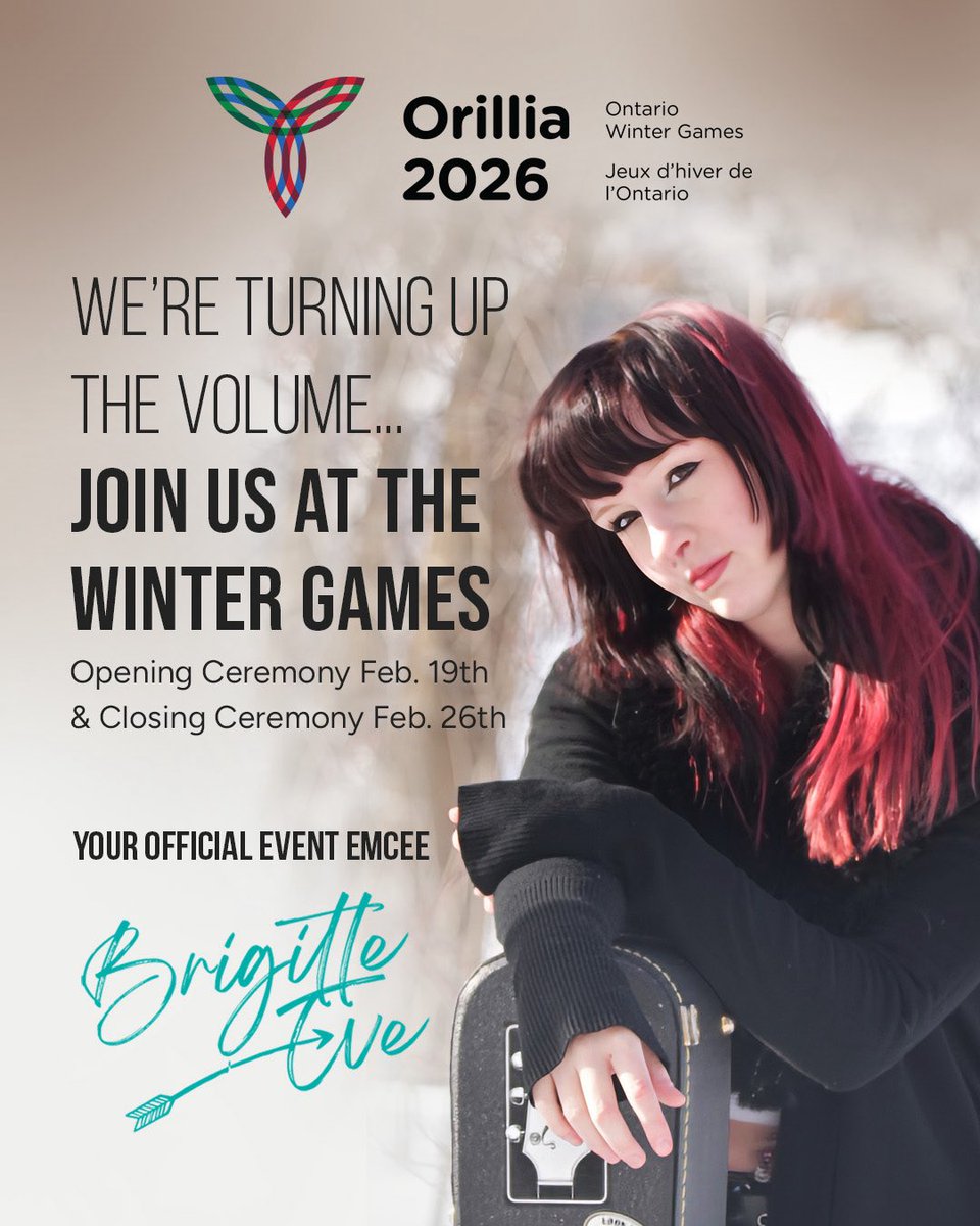 eve_brigitte's tweet photo. Official MC for the Ontario Winter Games Opening &amp; Closing ceremonies. #mc #SportsBuzz #brigitteeve @cbcsports @primesportradi0 @SportsCenter https://t.co/pSxglNPEez