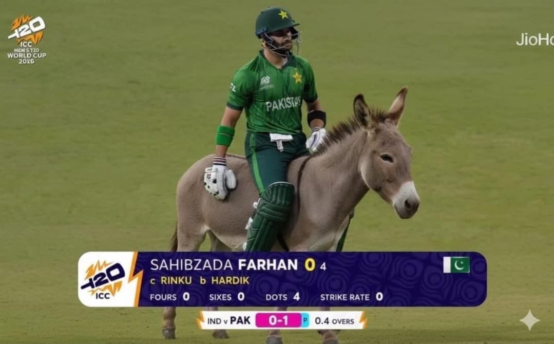 PKMKB299889's tweet photo. @Hashir_63 Boycott was better than humiliating defeat today.. 
Zero check kar lo saaar..😀

#T20WorldCup2026
#T20WorldCup #T20WC2026 #INDvsPAK #indvsPakistan https://t.co/QCwDKYulBU