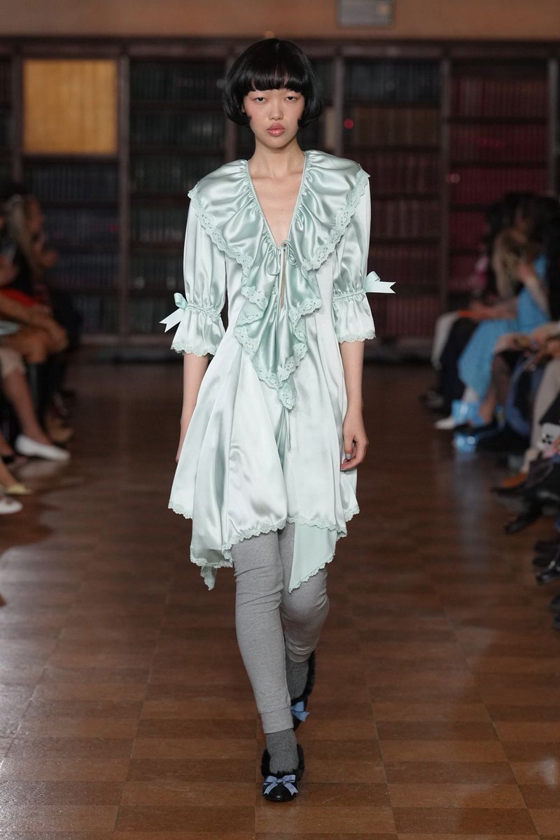 LaModeUnknown's tweet photo. The PASTELS of ✨️Sandy Liang✨️ Fall/Winter 2026.🪡 https://t.co/VD5SzI1QjE