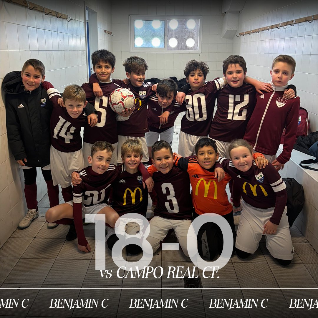 Victorias de nuestros Benjamines. 👶🏻

Benjamin A vs Rivas FC. 2-1
Benjamin B vs Campo Real CF. 0-8
Benjamin C vs Campo Real CF. 18-0

#VamosParque #ADCPS #MatchDay #Benjamin