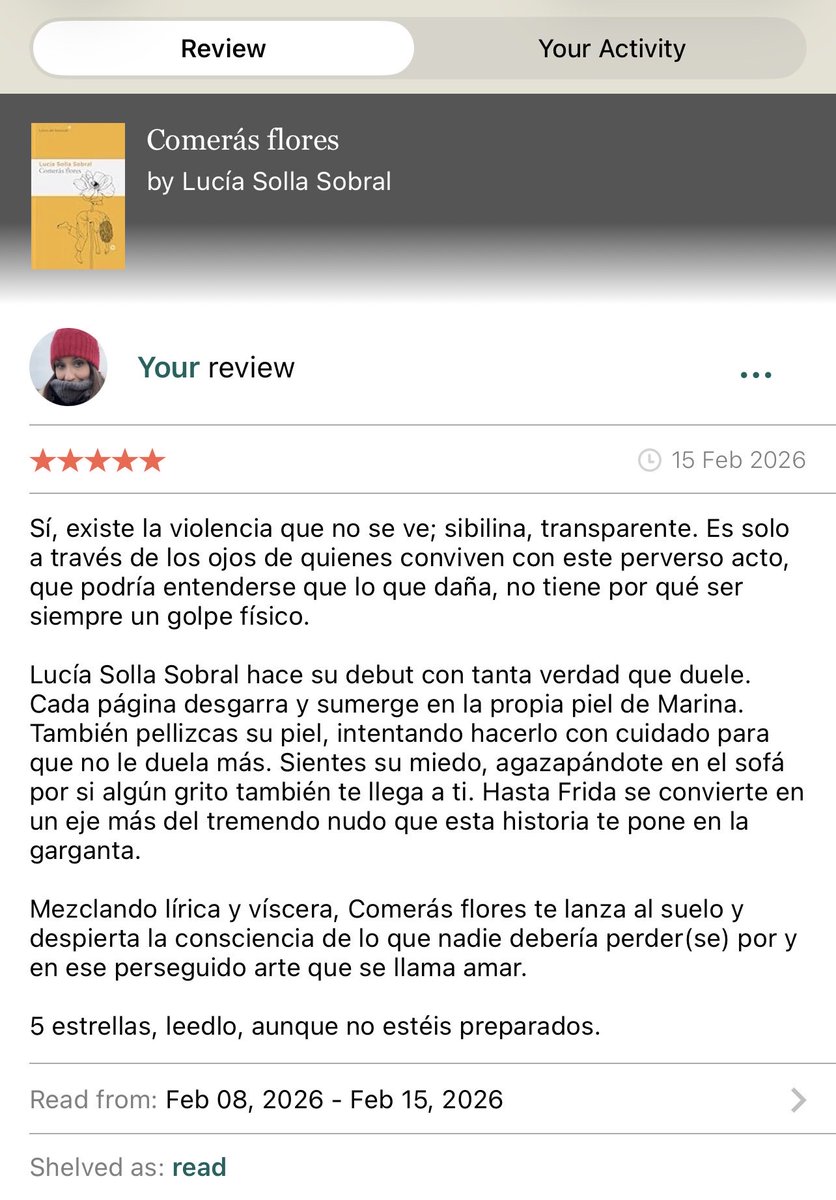 Señorita Chinarro tweet media