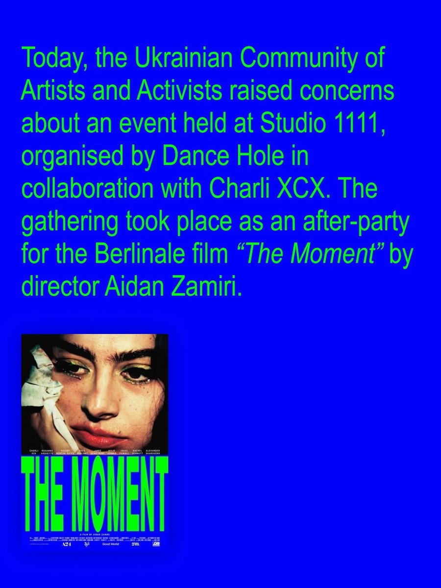 Levi_Borovychok's tweet photo. Children deserve freedom and the right to live with their families. Nothing and no one can justify taking that away!

An after-party associated with @charli_xcx is set to be organised by a Russian cultural promoter whose close family ties are directly connected to Russia’s state cultural system.

Publicly available materials show that the organiser’s mother holds a leadership role in a Russian NGO «Tradition» that operates in occupied Ukrainian territories. This foundation openly states that its work is focused on the so-called “new territories of the Russian Federation” and includes programmes aimed at the cultural “integration” and “education” of children from Donetsk, Luhansk, Zaporizhzhia, and Kherson.

These initiatives are supported by the Russian Presidential Fund for Cultural Initiatives and explicitly frame the forced russification of Ukrainian children as cultural and educational work.

At the same time, the event’s organiser has continued professional activity linked to Russia after the start of the full-scale invasion, while Russian state-backed cultural actors remain normalised within European cultural spaces.

This is not an abstract issue. Cultural events do not exist in a vacuum. When people connected to institutions involved in occupation and forced assimilation are given platforms in Europe, it helps launder and normalise violence through culture.

We call on artists, venues, and audiences to take responsibility and to refuse collaboration that legitimises systems complicit in the forced russification of Ukrainian children.

@EU_Commission @UNICEF 
@CanadianKobzar @Maks_NAFO_FELLA @Wendehopes @AryoSomeGumul