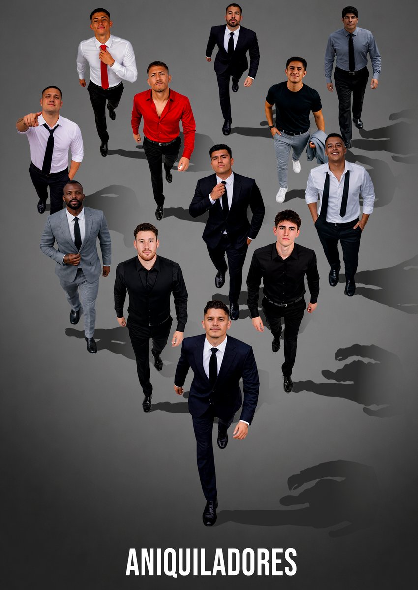 El equipo esta completo
ANIQUILADORES 2026  🔴⚫⚪