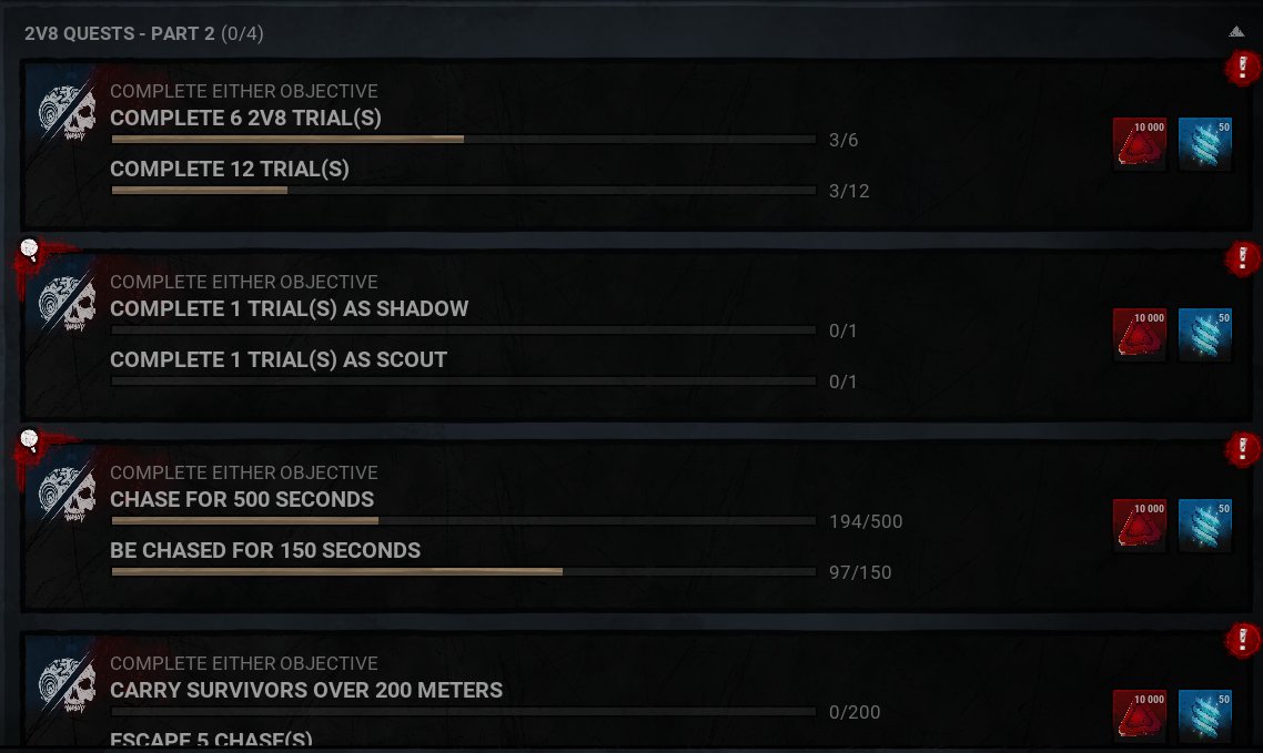 bitterinstinct's tweet photo. hey BHVR.. how am I supposed to carry survivors in 2v8. The game mode where you can't carry survivors https://t.co/nueRk5uq3y