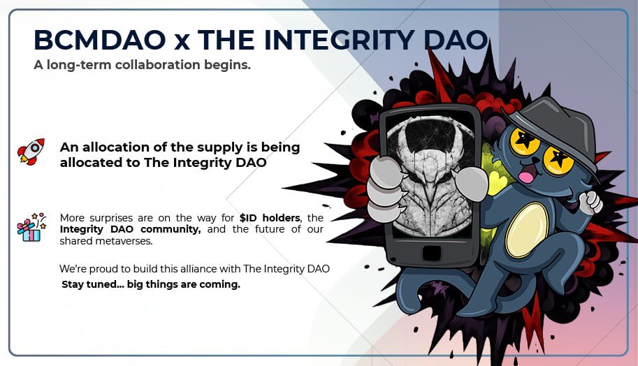 Integrity DAO token tweet media