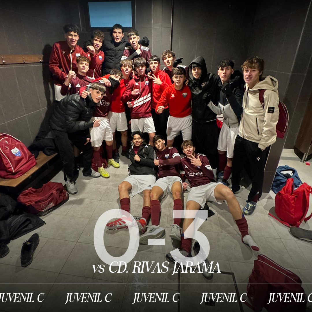 Victorias de nuestros Juveniles. 🚀

Juvenil B vs CDB. UD. Arganzuela. 1-5
Juvenil C vs CD. Rivas Jarama. 0-3

#VamosParque #ADCPS #MatchDay #Juvenil