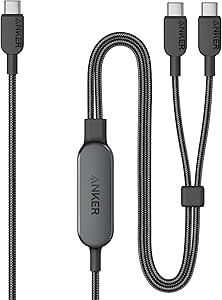 _Geotherma's tweet image. Amazon - Anker Cable,6FT 2-in-1 USB C to USB C Cable 140W Max,Fast Charging for iPhone 17/17 Pro Max/16 Series,MacBook Air/Pro,and More(Braided,Black) 

$15.99 - amzn.to/4aSmHAM ad

#Charging #iphone #Macbook