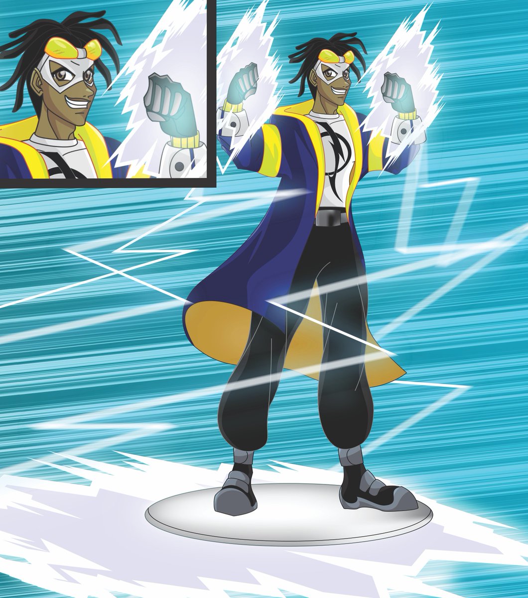 TiagoFe44547023's tweet photo. My favorite  Super Hero-Static Shock- I bring a shock to your #staicshock #dcsuperhero #dc @DCOfficial #supershock #justiceleague #ligadajustiça
Static Shock is an American superhero animated television series based on the Milestone Media/DC Comics superhero Static. https://t.co/SfTOyju9br