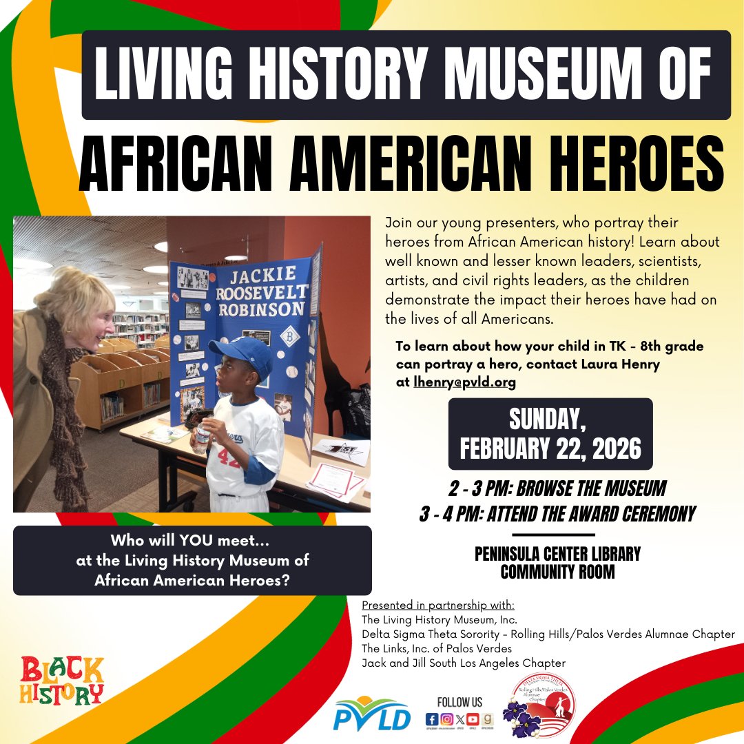 Palos Verdes Library tweet media