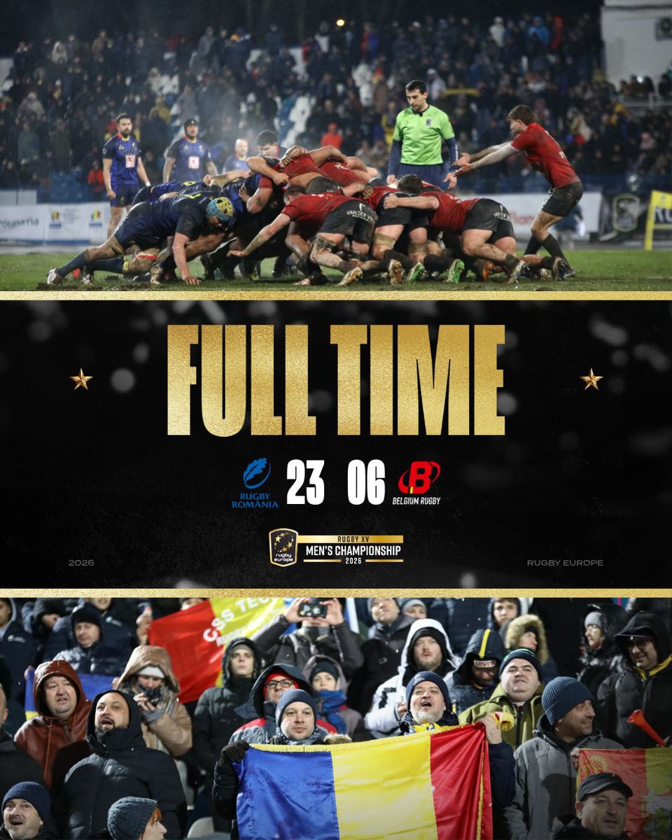 🇷🇴 <a href="/RugbyRomania/">Rugby Romania</a> get the win in a proper old school battle to get their campaign up and running! #REC26
