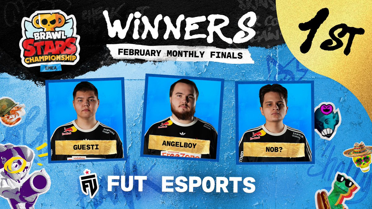 🥁 <a href="/FUTesportsgg/">FUT Esports</a> are your EMEA February Monthly Final Champions 🥁

▫️<a href="/angelboybs/">FUT Angelboy</a> 
▫️<a href="/guestiiiiii1/">FUT guesti</a> 
▫️<a href="/Nob_Bs/">Nob?</a> 

A historic moment for FUT Esports, who've secured their first ever Monthly Final title 🔥

#BSC26