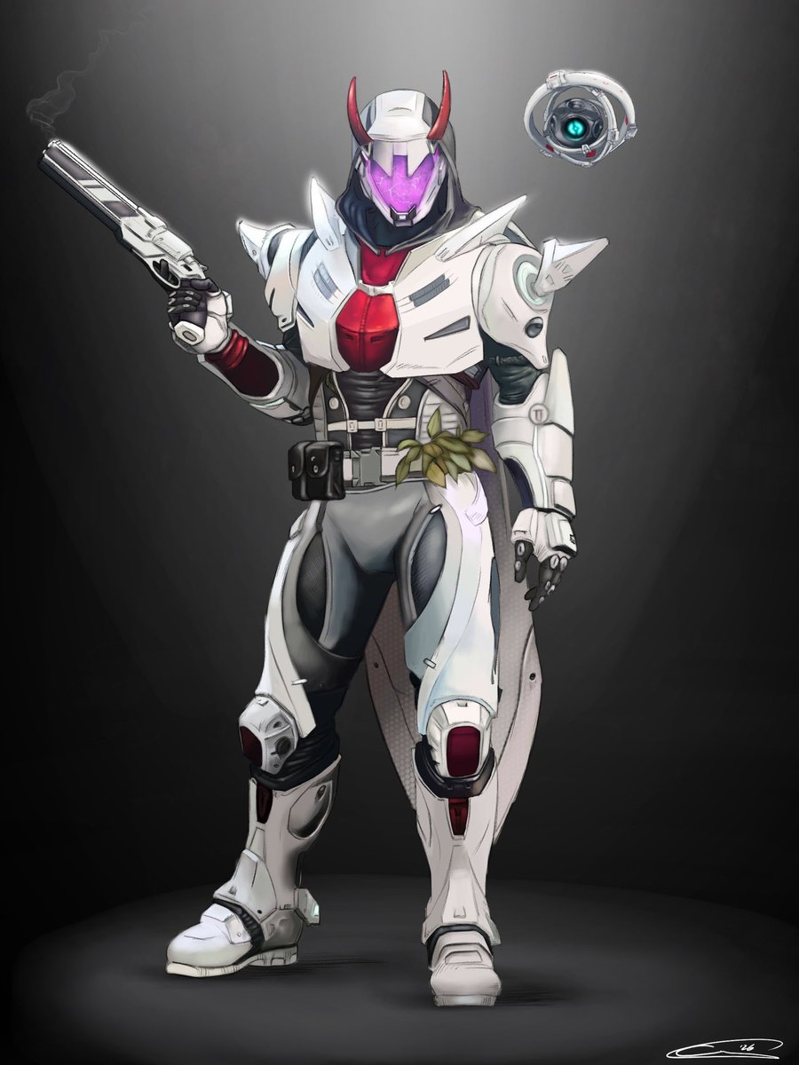 New Guardian comm just finished up. Hope they like it…! #Destiny