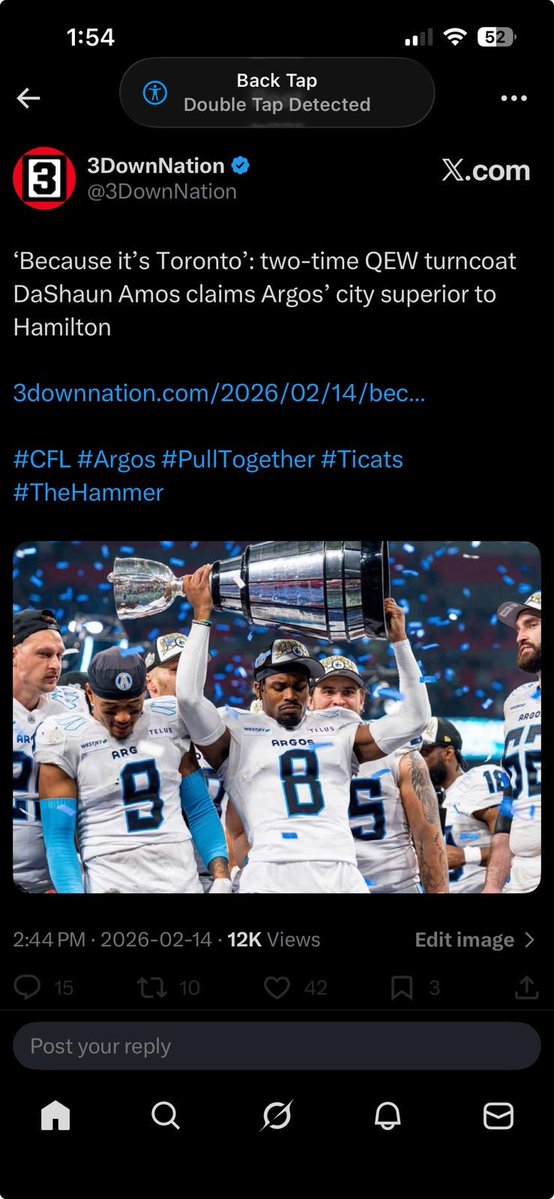 The issue with <a href="/3DownNation/">3DownNation</a> ..  have the balls to say who the author of “two time turncoat” is and not just “3down staff” <a href="/Famousss_Amos/">DaShaun Amos</a> had the balls to flame rivalry.