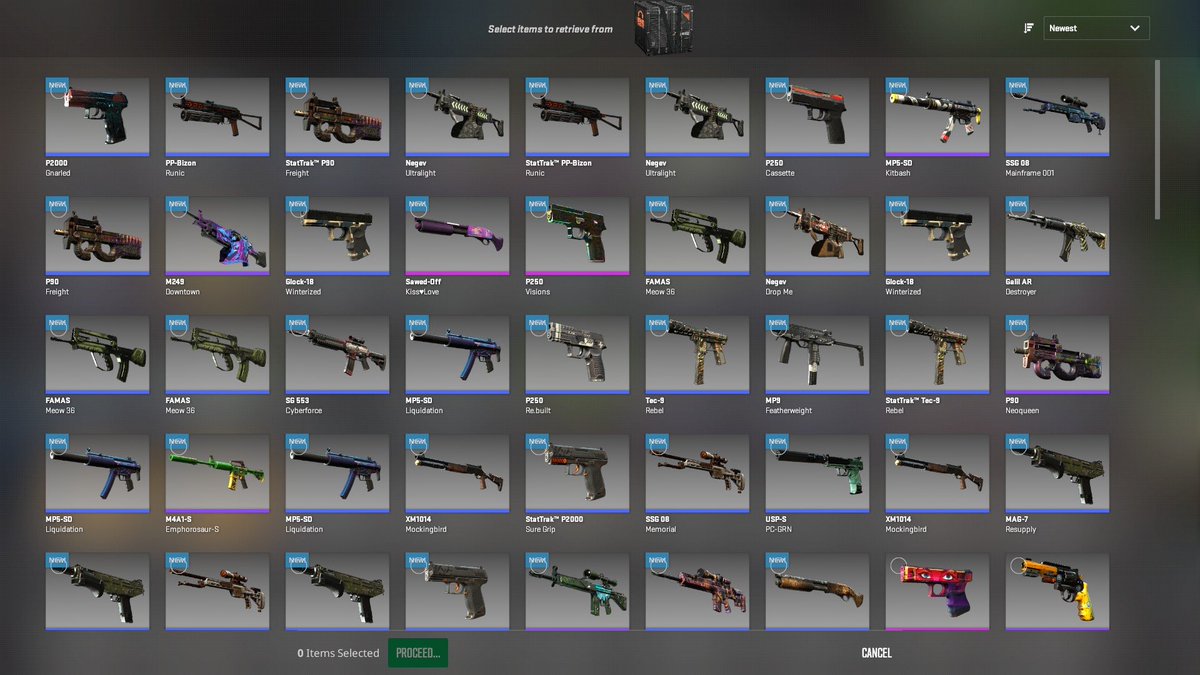 50 cases luck :D