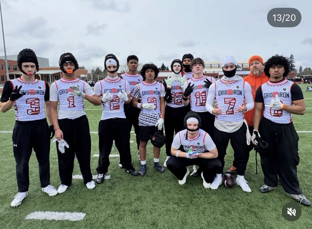 CaliDQ's tweet photo. Good luck to our three 7 on 7 squads competing in Vancouver for @7on7association today! Gridiron Black, Gridiron Orange, and Gridiron Freshman! Built On God! Bring it on home boys! #GridironAiga #BuiltOnGod https://t.co/W1s07Vy17C