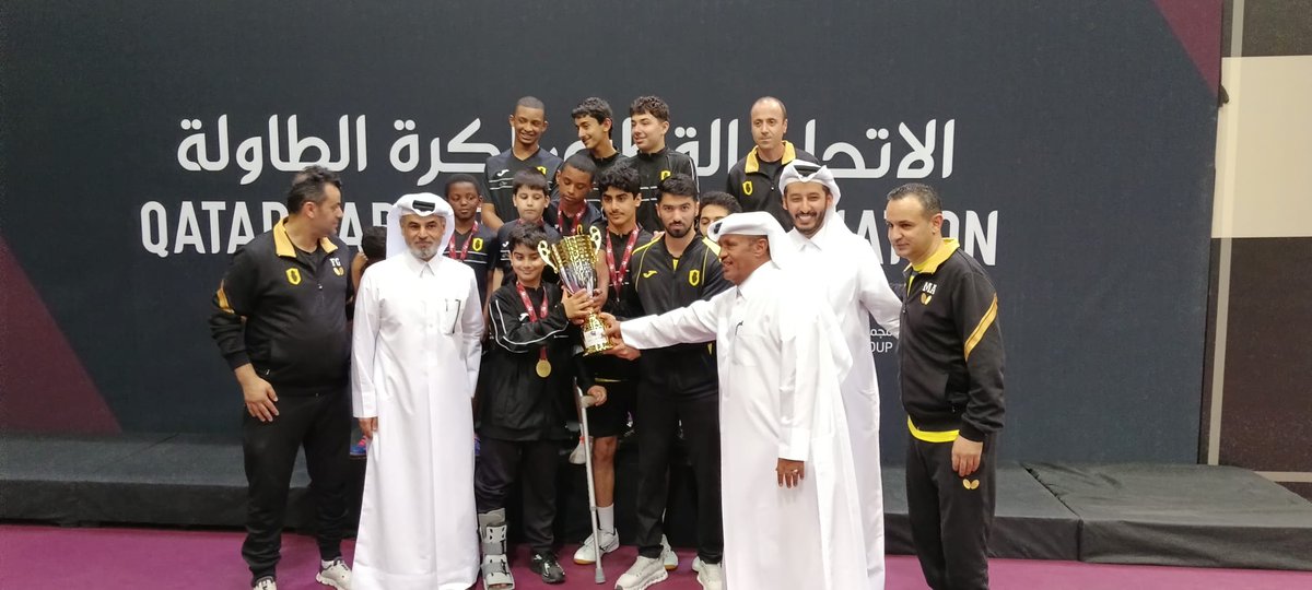 QNAEnglish's tweet photo. #Qatar_SC Win Table Tennis Association Cup Title
#QNA_Sports #Qatar 
https://t.co/AEcaaOr4bF https://t.co/VPe2f1jXMI