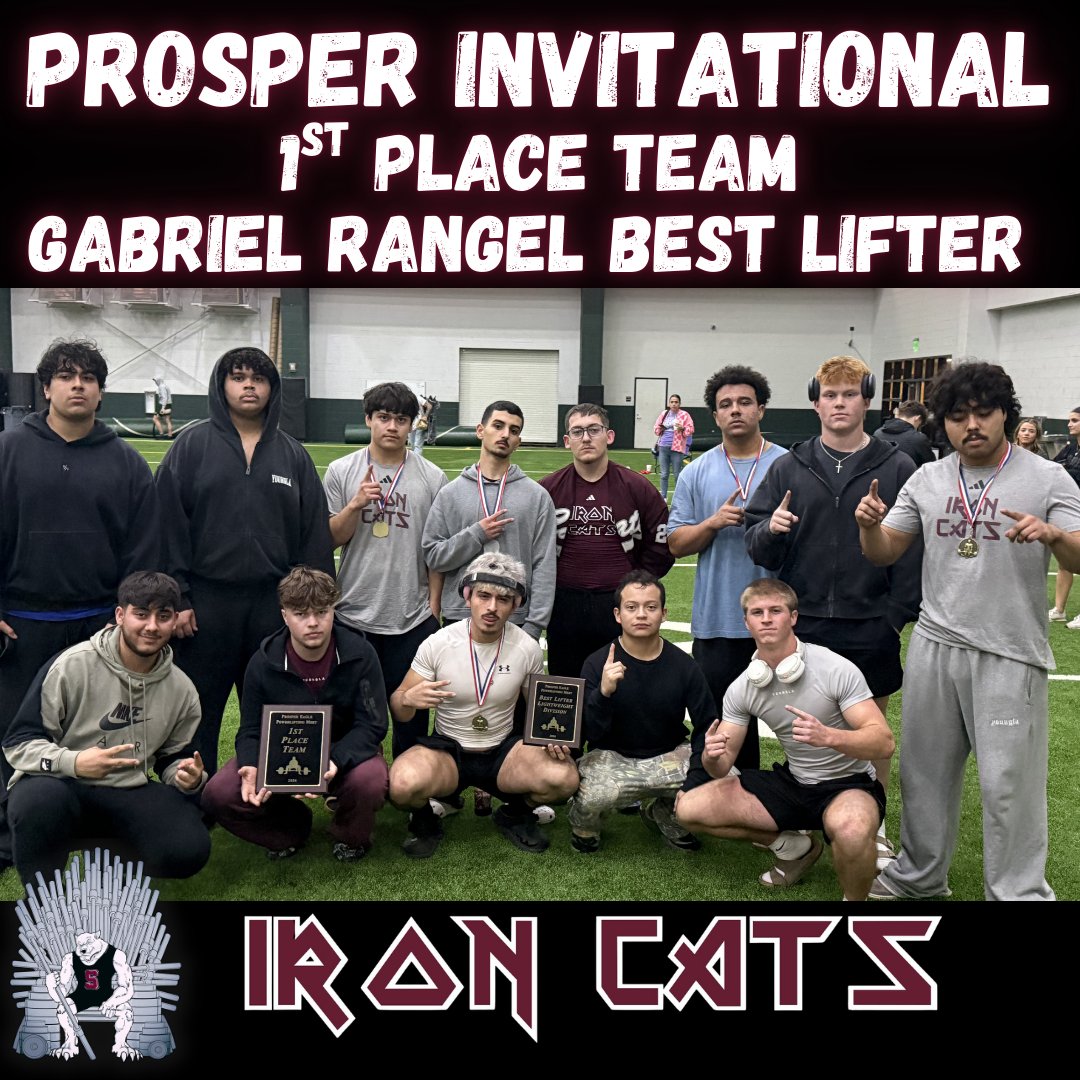 Sherman Bearcat Powerlifting tweet media