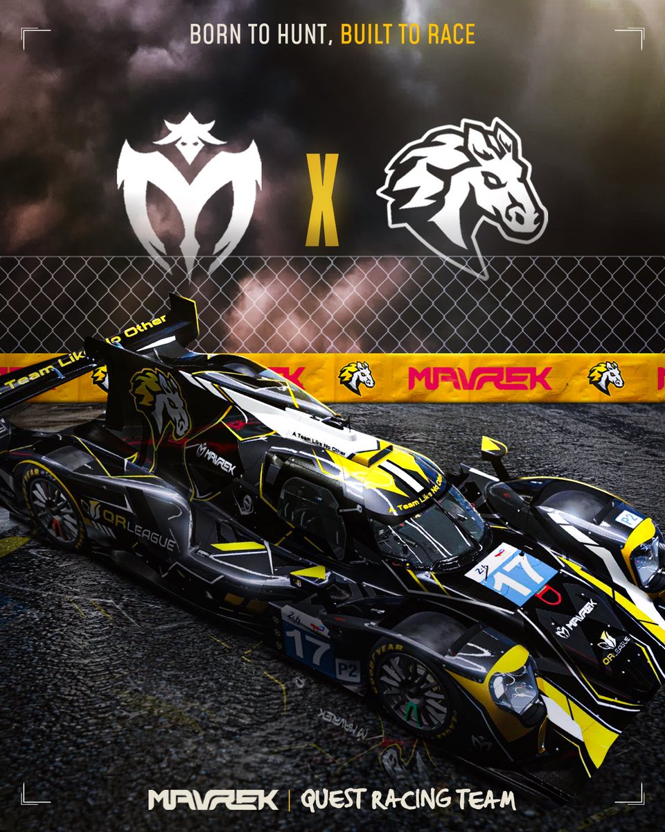 It’s time for the ravens to hit the racetrack 🏎️

We are proud to announce our partnership with <a href="/QRT_SimEsports/">Team QRT</a> for the future as we move forward in expanding our brand in the Esports space. 

Two competitive forces, one shared vision. 

Born to hunt, built to race.