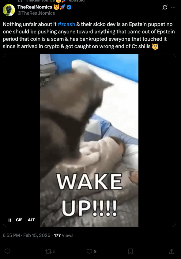 HansLanda369's tweet photo. $Kazonomics shorting  7D BF =  blackhole Zcash $ZEC  re-activation ritual, its  is far from over Epstein &amp; Zion r behind every single crypto pump &amp; perception is def cornerd enough, thats the crypto exit pump &amp; 👽 litteraly have trillions to make everyone 😭 not holding any 👻 https://t.co/rBJGWYlFG3