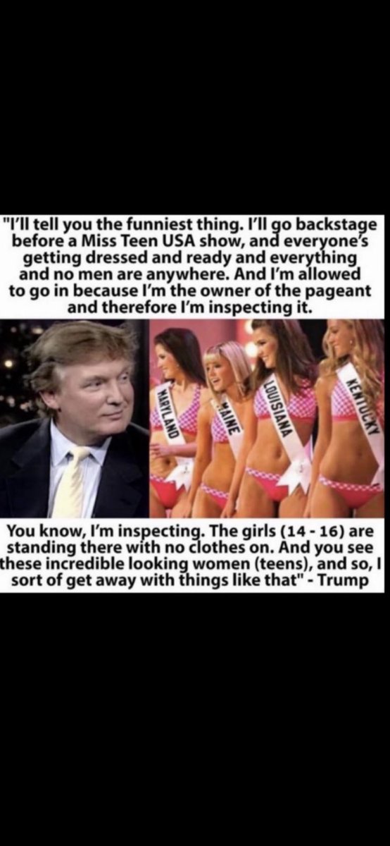cazy_mo's tweet photo. @TeamTrump47 You’re worse than “a grifter”.
Trump is the most undeniable LIAR
in human history. Besides THAT…
He BOASTED of a longtime friendship w/ his #PedoPal Epstein.
They “hung out” for 2 decades,
but Trump DENIES knowing about Epstein’s “activities”.
You gotta be sick to buy that. LOL https://t.co/MaaTehCVxd