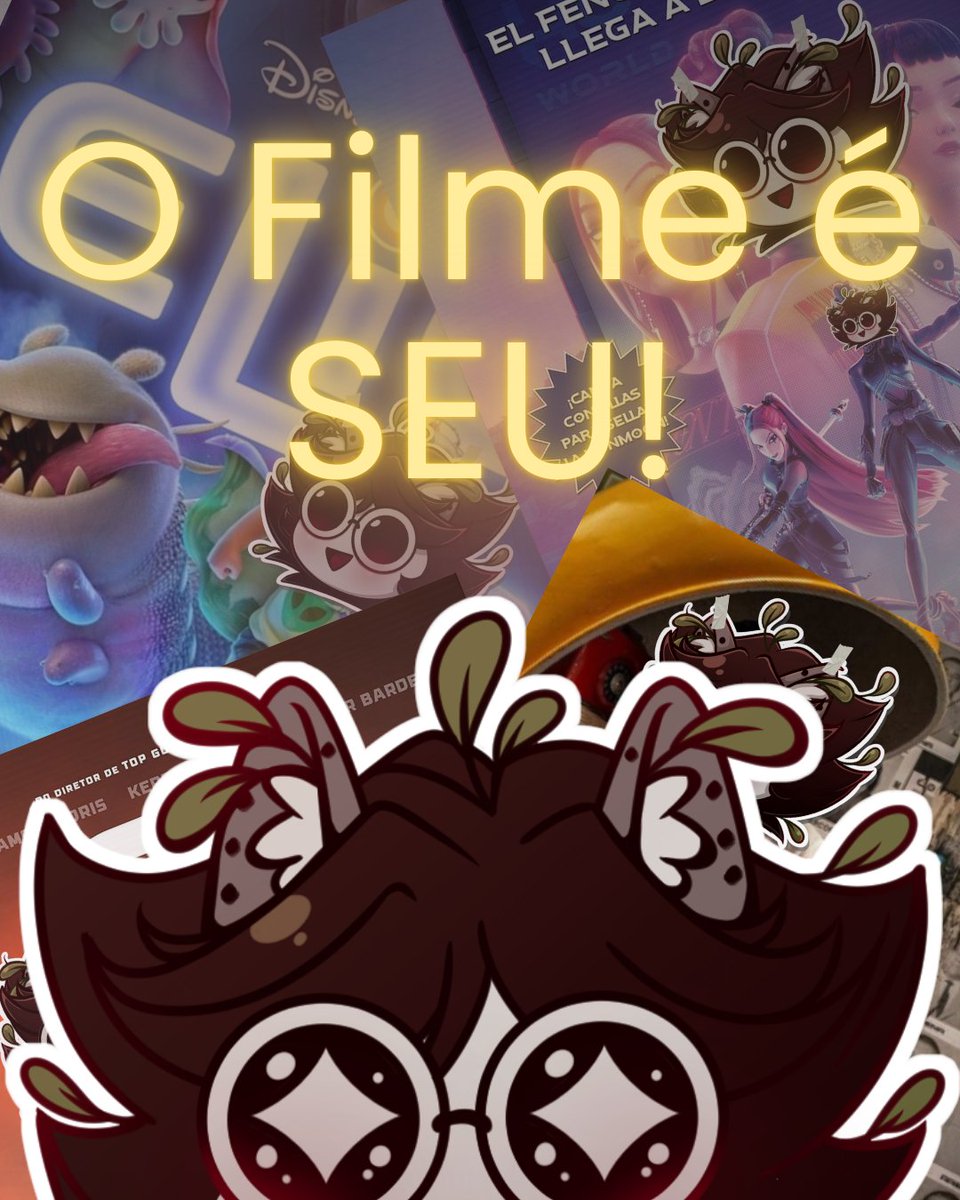 O Filme é Seu! 🎬✨️

A primeira temática da #OcnoOscar será uma interpretação bem divertida!

Os filmes deste ano possuem pôsteres marcantes, e como eles seriam se os seus ocs fossem os protagonistas?