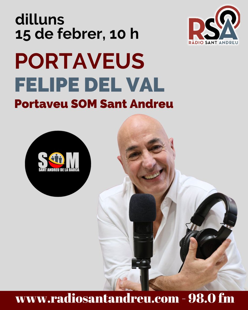 Ràdio Sant Andreu 📻 tweet media