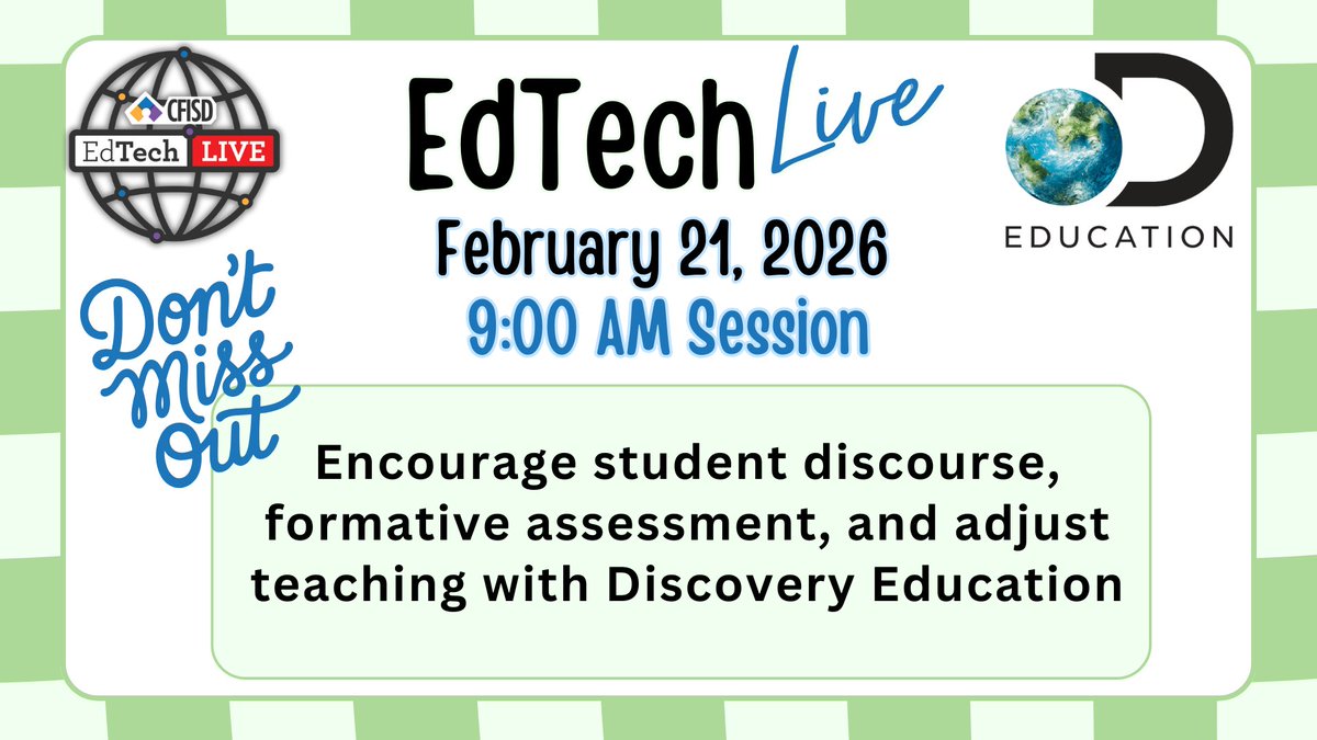 CyFair ISD EdTech tweet media