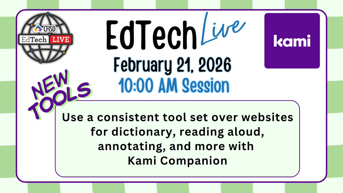 CyFair ISD EdTech tweet media