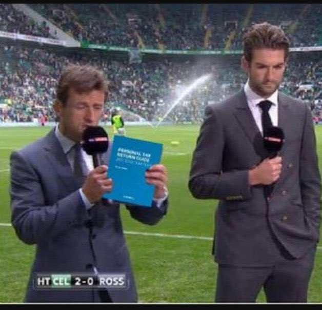Mind that wee hun dog pulled out the rule book? Might want to check what it says about injury time in it.