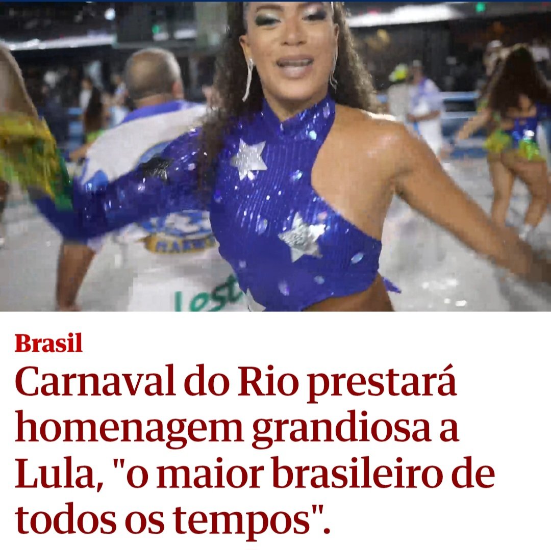 Deu no jornal The Guardian, de Londres