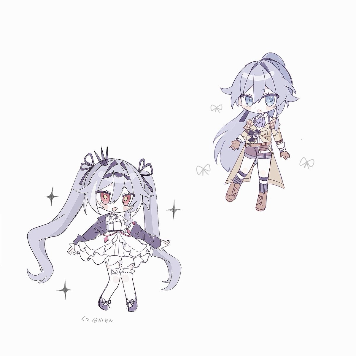 これちょっと前に絵柄模索して描いたやつ