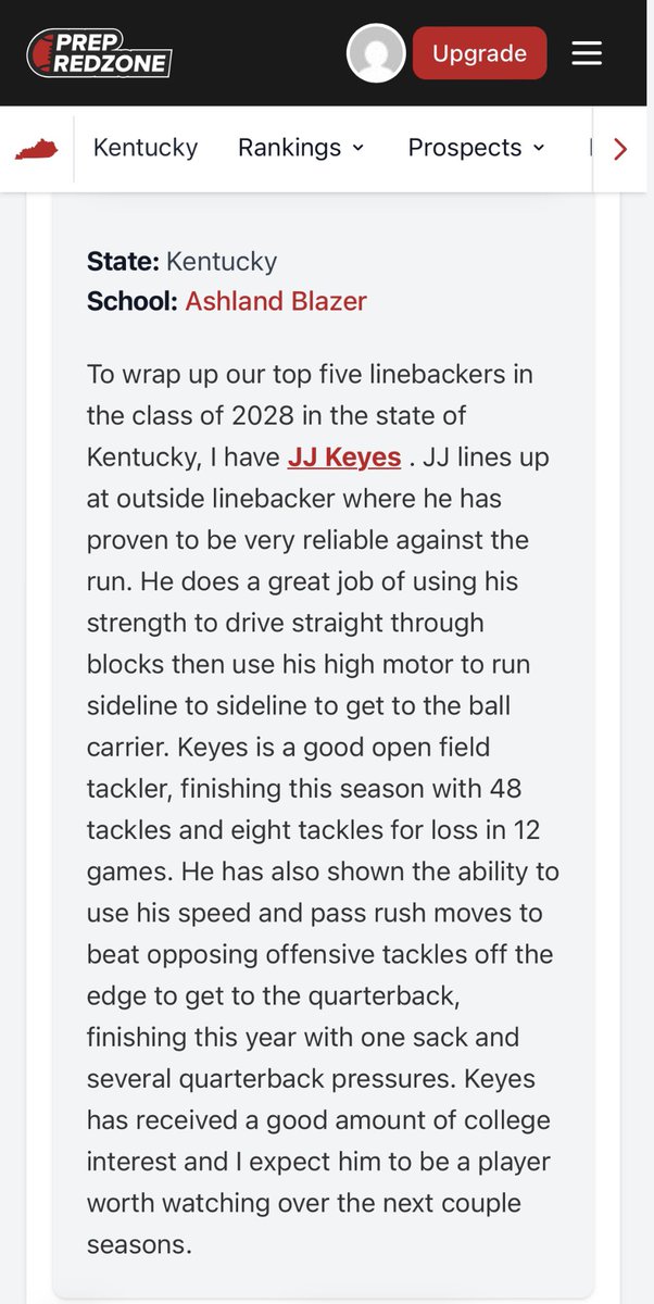 Jermaine ''JJ'' Keyes Jr 2028 LB/TE tweet media