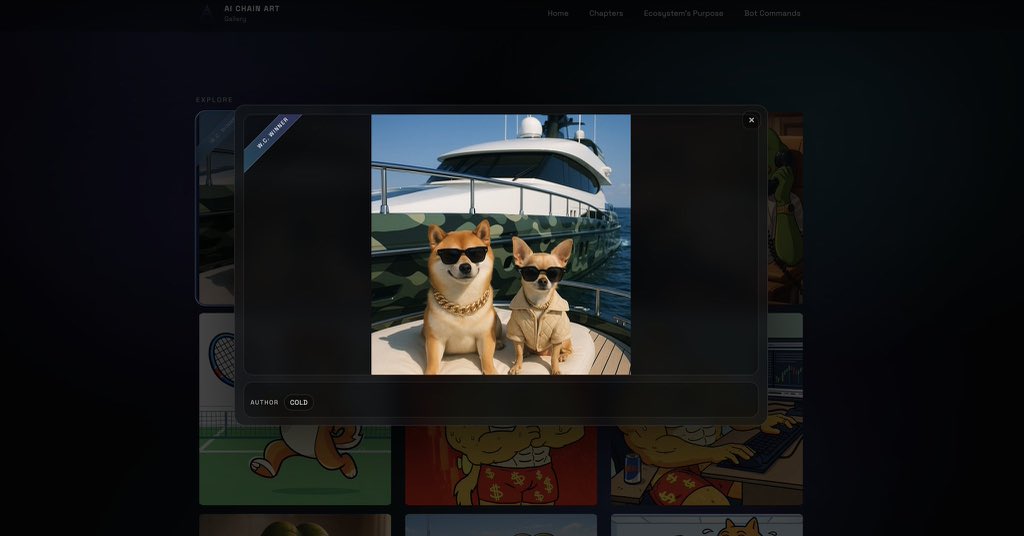 hey, i smashed it again on <a href="/aichainstudio/">AI Chain Studio</a> — the 4th leaderboard challenge of this week wasn’t a thing to fade

a play with ai in the discord server

just the start for AI studio. sure they’ll be building even more interesting stuffs in-discord 

kudos to everyone who participated