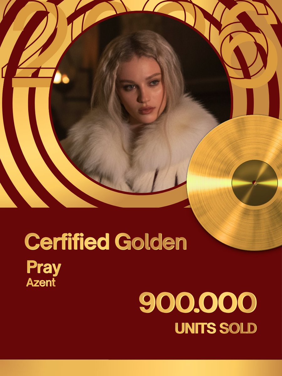 'Yabn El Eh' &amp; 'Pray' by #Azent, is now both #iHeartcertified Gold