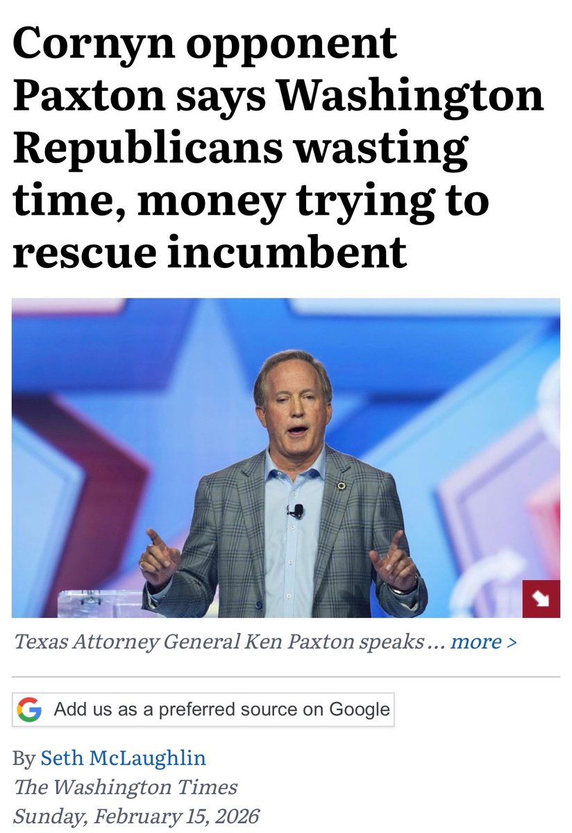 Attorney General Ken Paxton tweet media