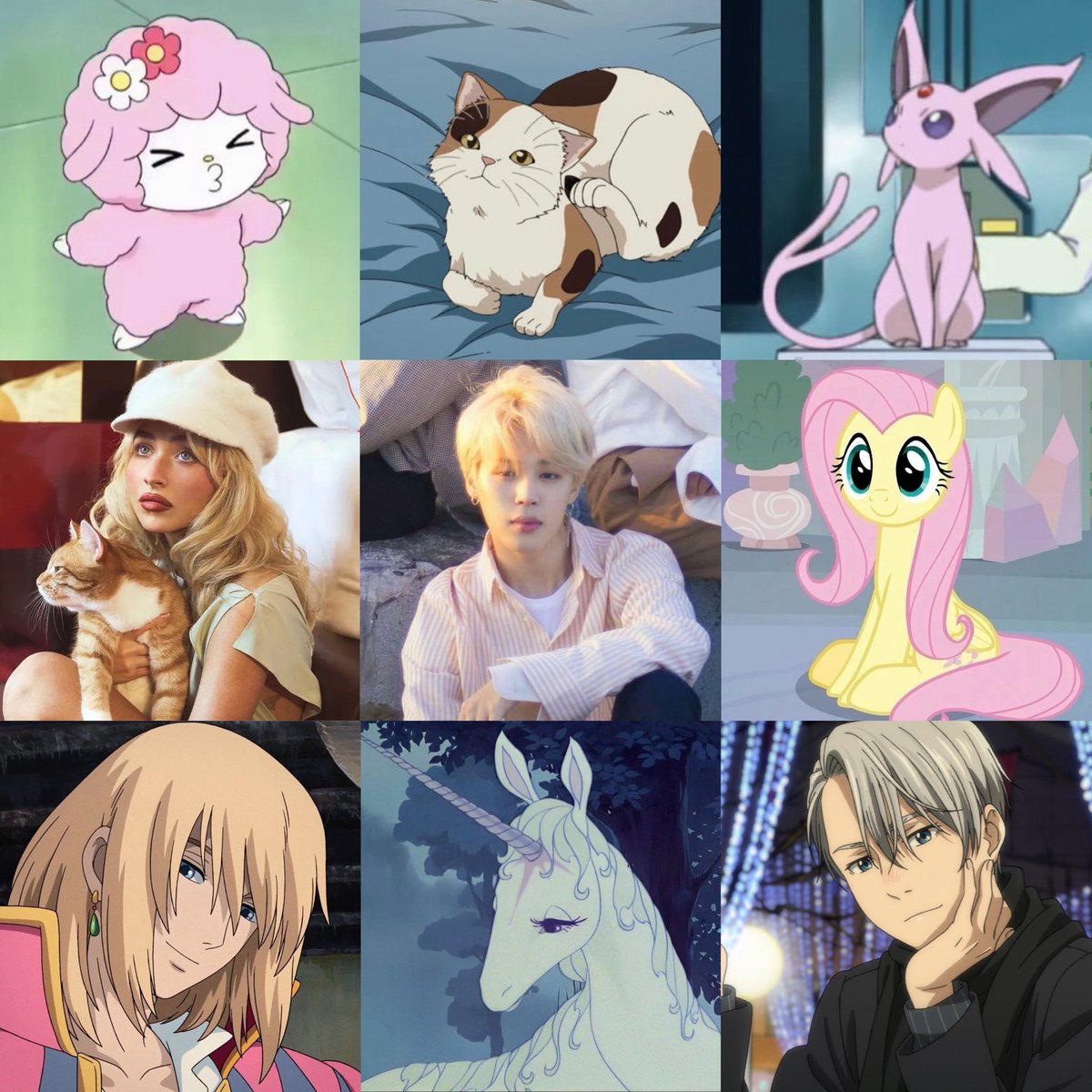 mlpsuga's tweet photo. my jimin variants :3 https://t.co/GOYzHqOXh5