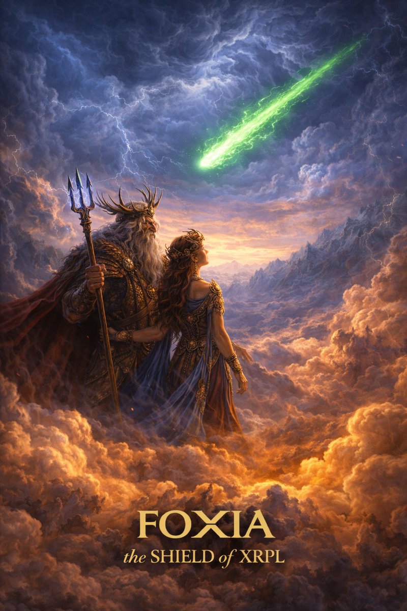 MightyPerun's tweet photo. When Perun raised his lightning, the sky answered with a sign — a green star cutting through the storm, hinting at fate yet to unfold. ⚡️🌩️
A warning… or a promise from the gods? 🌠
#Perun #SlavicMythology #omen #legend #myth #FOXIA https://t.co/yAZwlf6jLT