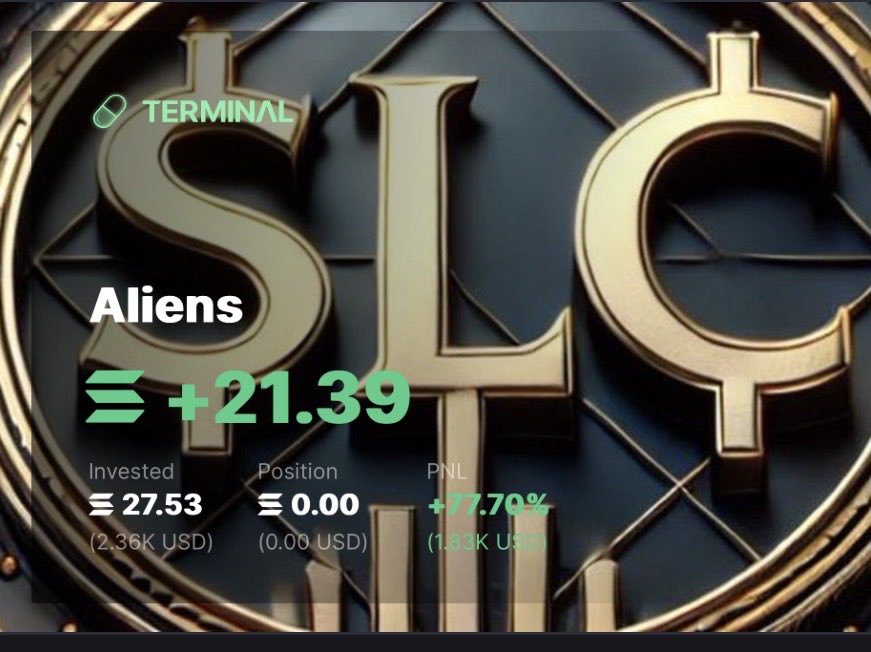 I don’t normally post PNLs because I think it’s tacky but just giving a shout out to <a href="/431Steez/">Steez.431</a> and the SLC for transforming me from someone’s exit liquidity to someone who does things like this