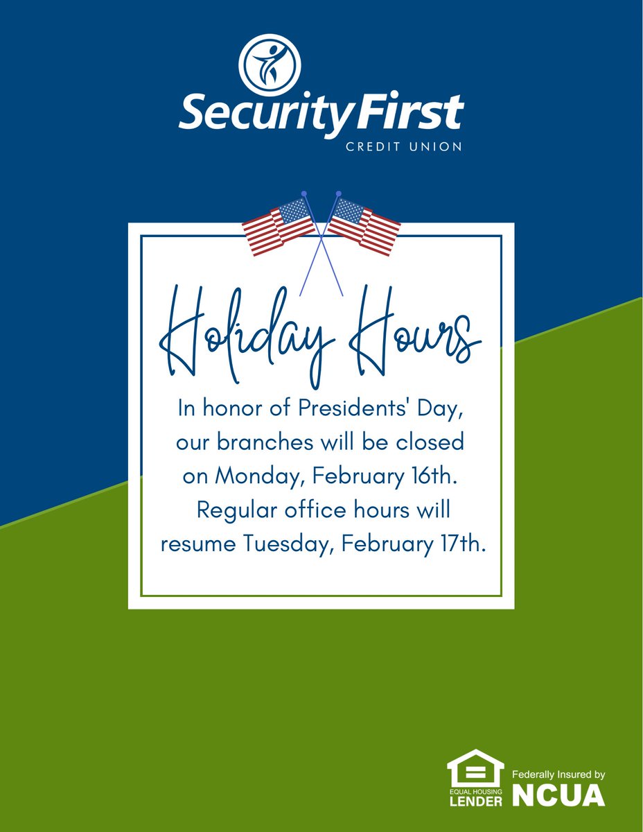 Security First CU (@securityfirstcu) / Posts / X