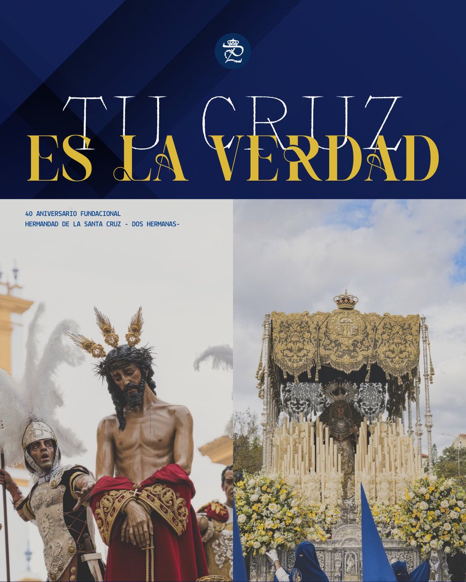 𝐄𝐒𝐓𝐑𝐄𝐍𝐎 | Hoy nuestra <a href="/SantaCruzDH/">Hdad. Santa Cruz</a> celebra su XL Aniversario Fundacional y por eso, desde nuestra formación, queremos hacerle a 𝐍𝐮𝐞𝐬𝐭𝐫𝐨𝐬 𝐒𝐚𝐠𝐫𝐚𝐝𝐨𝐬 𝐓𝐢𝐭𝐮𝐥𝐚𝐫𝐞𝐬 𝐲 𝐚 𝐭𝐨𝐝𝐨𝐬 𝐬𝐮𝐬 𝐡𝐞𝐫𝐦𝐚𝐧𝐨𝐬 un regalo muy especial.