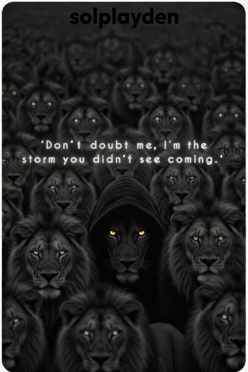 10 months grinding in the shadows.

No fake hype. No mercy for rugs.

We built Janus to crush bots at the gate.
We built SolGuard to expose the scams before they touch us.
We burn tokens, add real LP, code actual utilities, while others fade.
You slept on the Den.
You doubted the