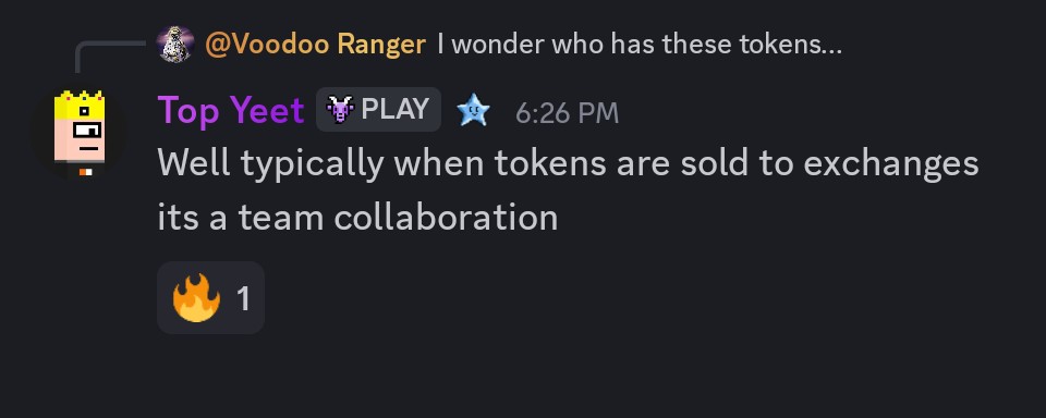 AlpenDEV's tweet photo. @playsolana It looks like your head cheerleader is losing faith. 📉 $PLAY https://t.co/tOo6SiNiGs