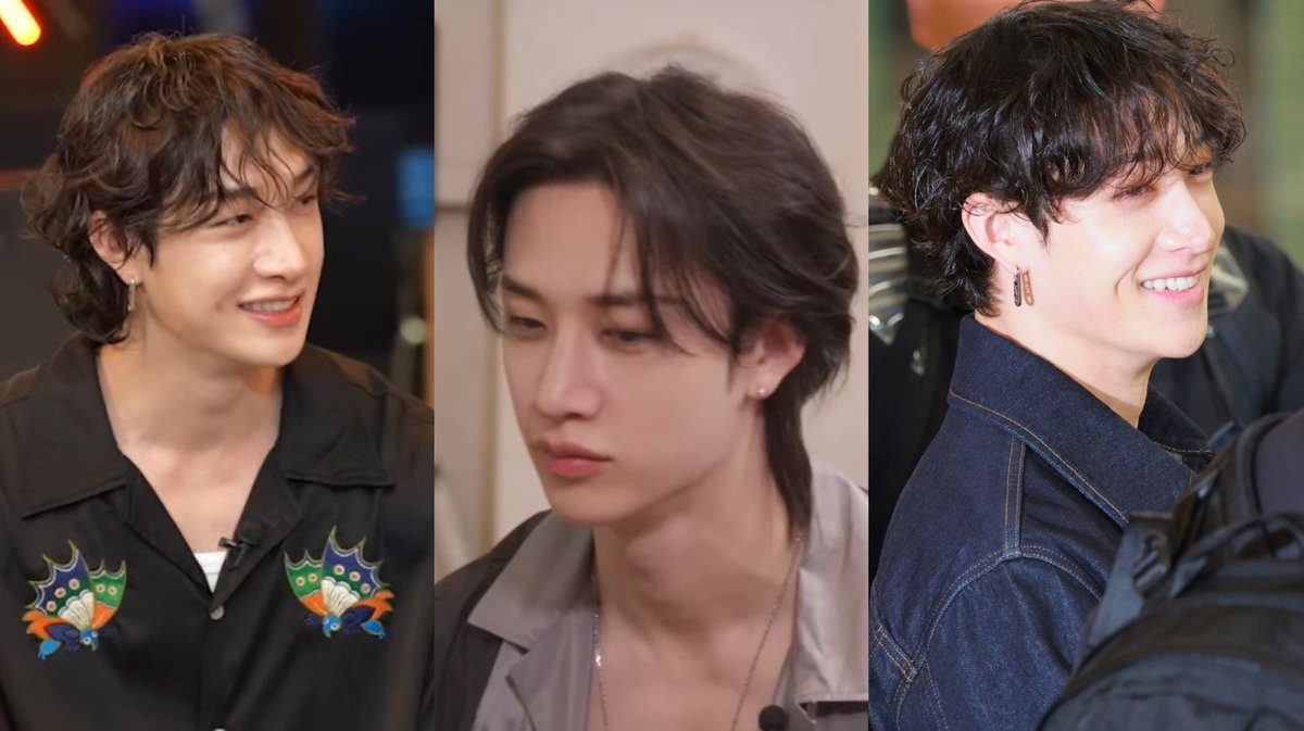 these hairstyles on him was everything