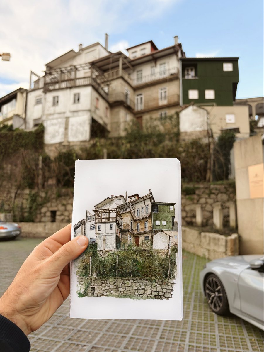 _Francis_co_Art's tweet photo. Painting Portuguese houses https://t.co/aFPBQ4VWm0