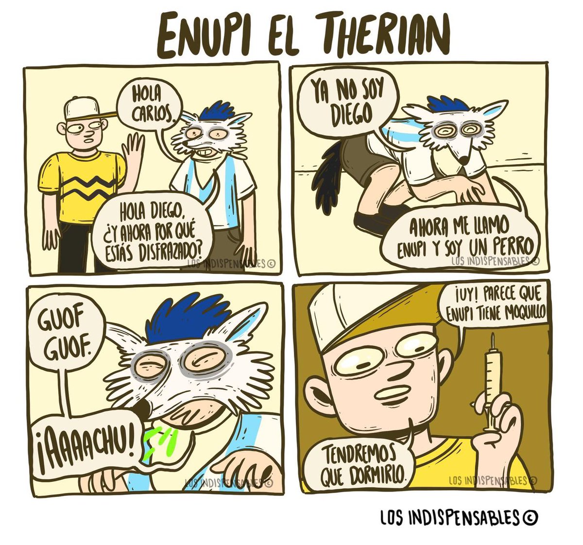 Las aventuras de Enupi el Therian.
