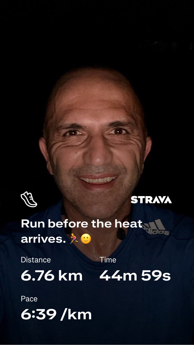 SamirMadi01's tweet image. To get better at running, you have to run more. 

There are no shortcuts. 🏃‍♂️🏃🏼‍♀️🙂

#keepmoving #MondayRun #move #run